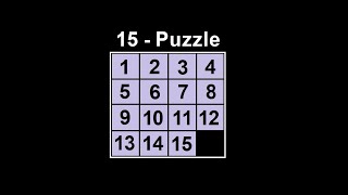 Schiebepuzzle, 15-Puzzle programmieren, Windows Forms (Code Aufgabe, C#) screenshot 3