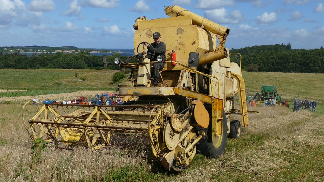 Claeys M103 Harvesting in Northern Denmark