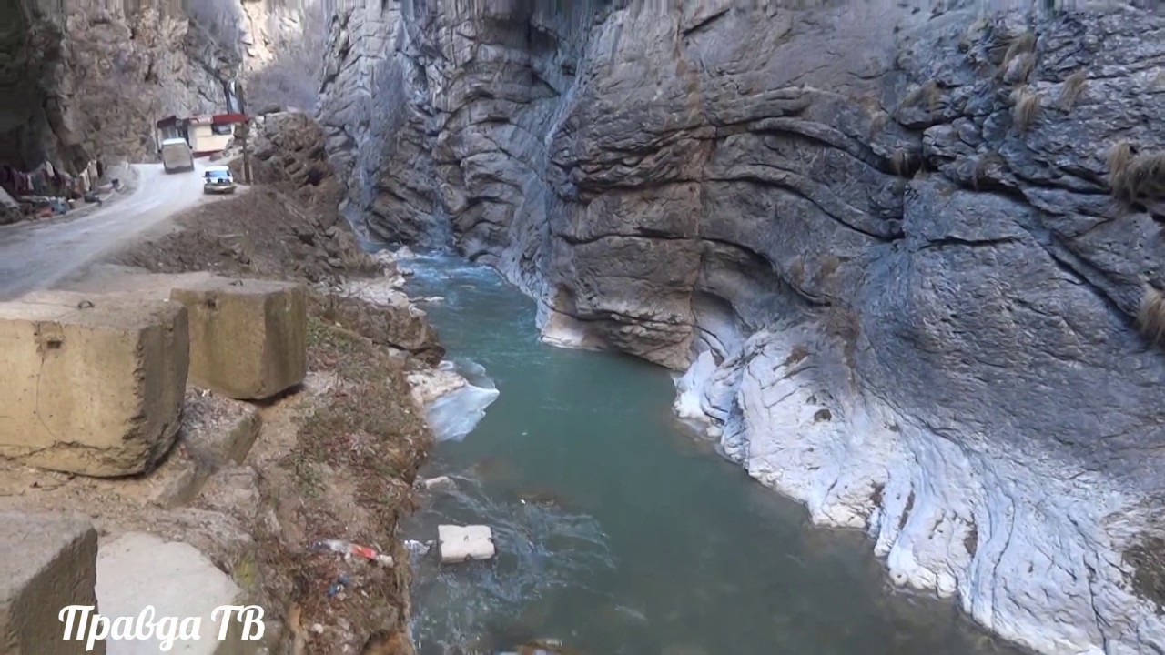 Чегемские водопады на машине