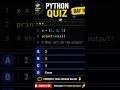 🔥 99% Get This Python Quiz Wrong! | Day 10