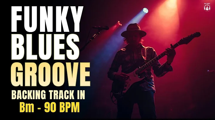 Smooth Funk Blues Backing Track in B Minor – 90 BPM | Soulful Jam Vibe