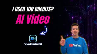 100 AI Credits in PowerDirector 365 🎬I Created THIS (Full Breakdown + Best Uses)