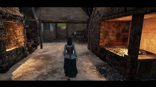 A tour of the newly build finery with forges and hammer - Hereford 1642 game. A tour of the newly build finery with forges and hammer - Hereford 1642 game.