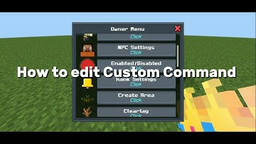 How to Setup Custom Command