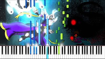 Undertale [Storyshift] // Battle Against a True Parent | LyricWulf Piano Tutorial on Synthesia