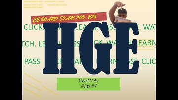 HGE November 2021 CE Past Board problems and solutions part 2/4(#8 to #23)