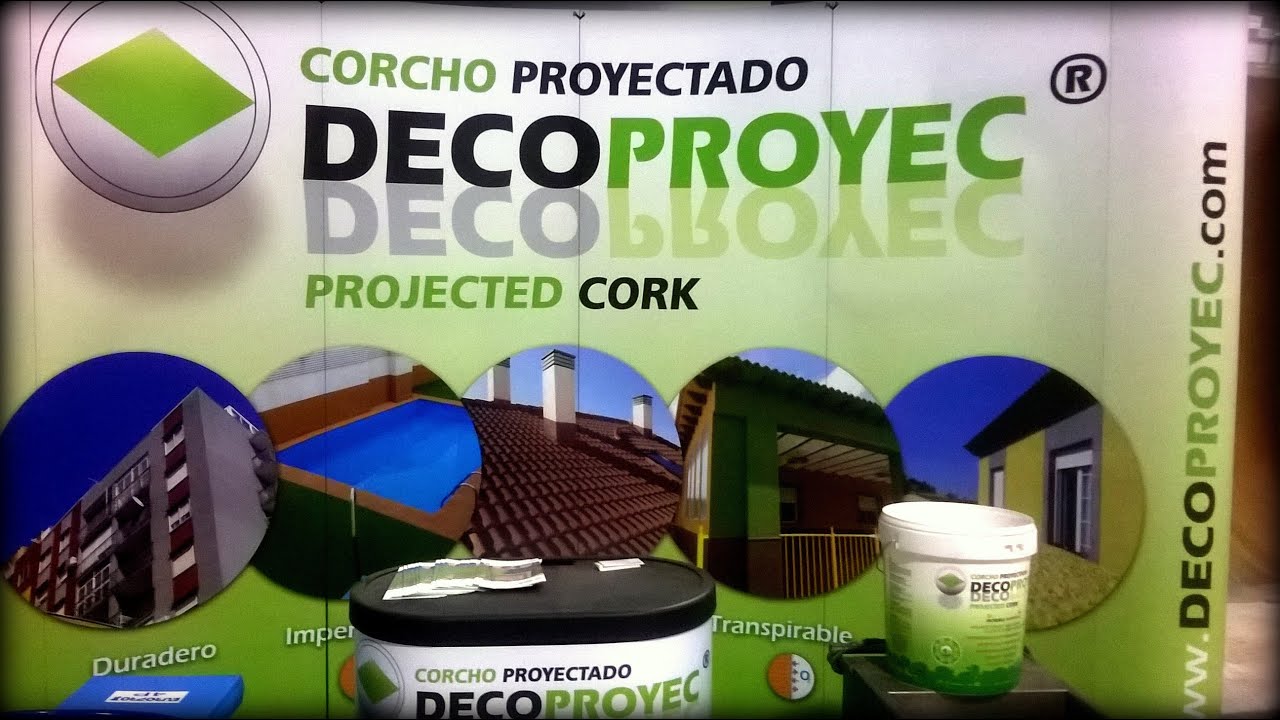 Corcho proyectado decoproyec