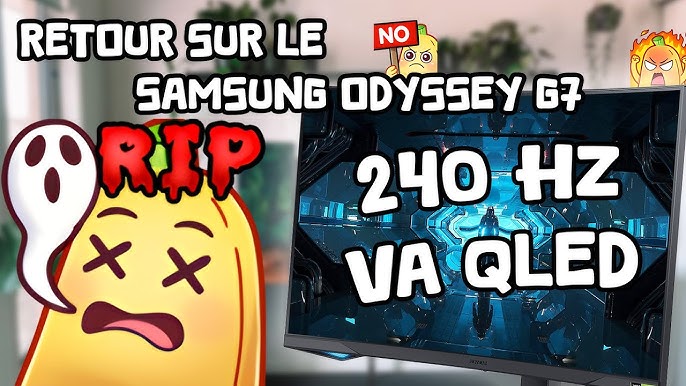 Test Samsung Odyssey G7 27 (C27G75TQSU) : l'un des rares