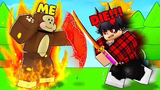 I TROLLED This Streamer By Being An NPC, And He BELIEVED It... (ROBLOX BLOX FRUIT)