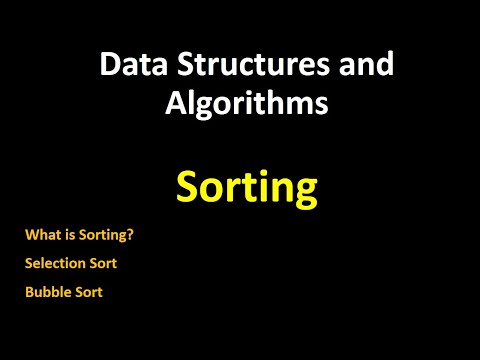 Sorting algorithms  in java  (Bubble Sort / selection Sort)