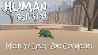 Human Fall Flat - Mountain Level - Solo Completion (PS4)