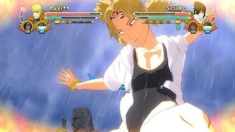 Naruto Ultimate Ninja Storm 3 Full Burst Temari Yugito Character Swap Gameplay (PC w SweetFX)