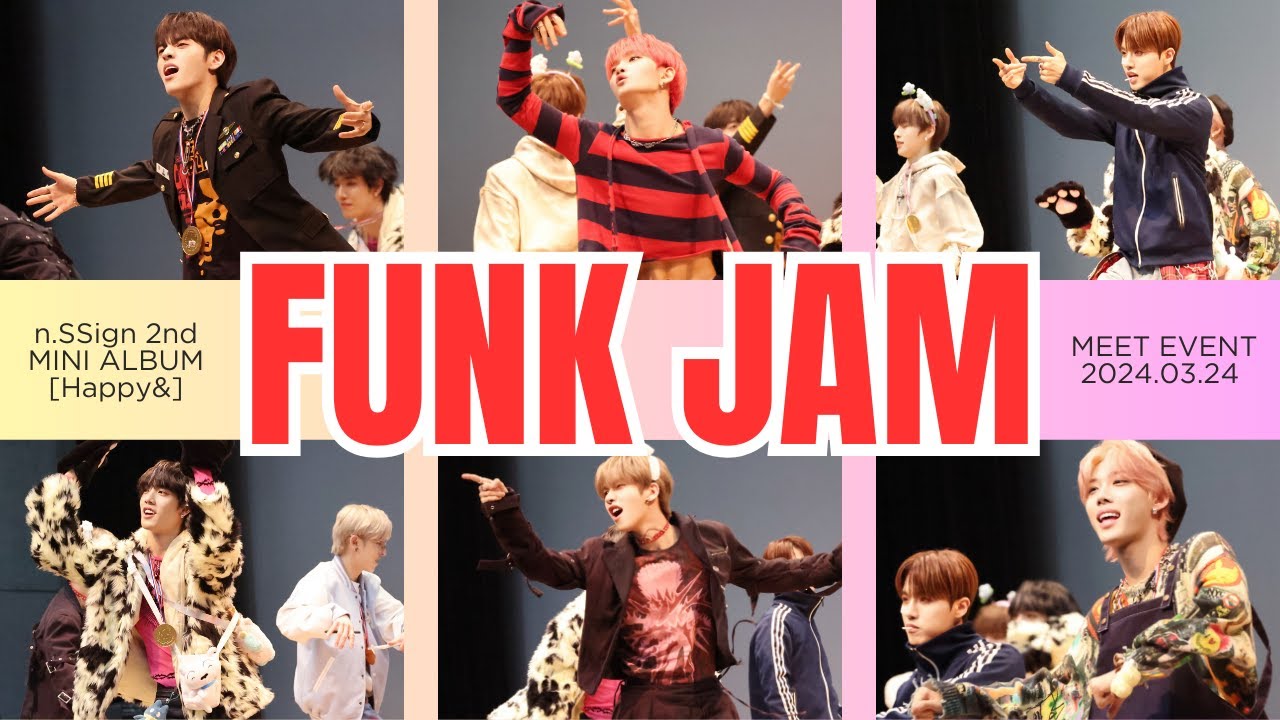 n.SSign 엔싸인] 'FUNK JAM' n.SSign 2nd MINI ALBUM [Happy &] MEET