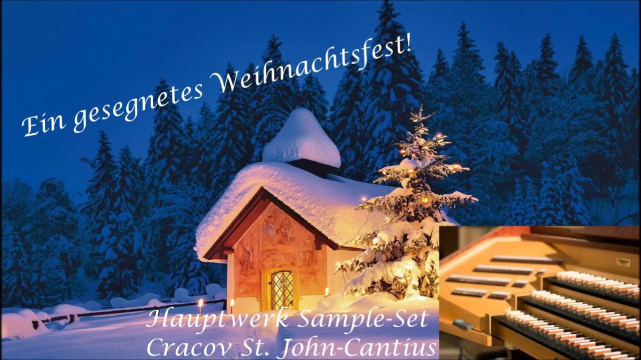 Eine kleine Auswahl an Advents- und Weihnachtsliedern | TheMikeOrganist