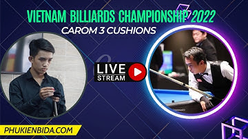 CHIÊM HỒNG THÁI - NGUYỄN DUY TRUNG. tứ kết Giải Bida 3 BĂNG Vô Địch Quốc Gia 2022