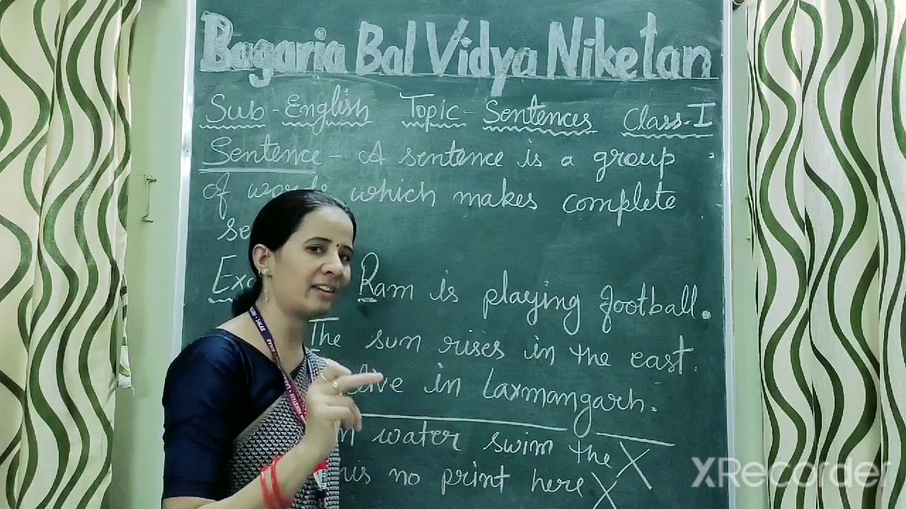English , topic -sentence - YouTube