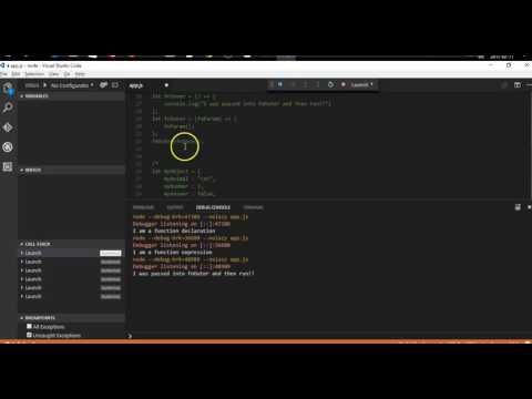 Node.js A to Z - Video 7: Using Functions in Node