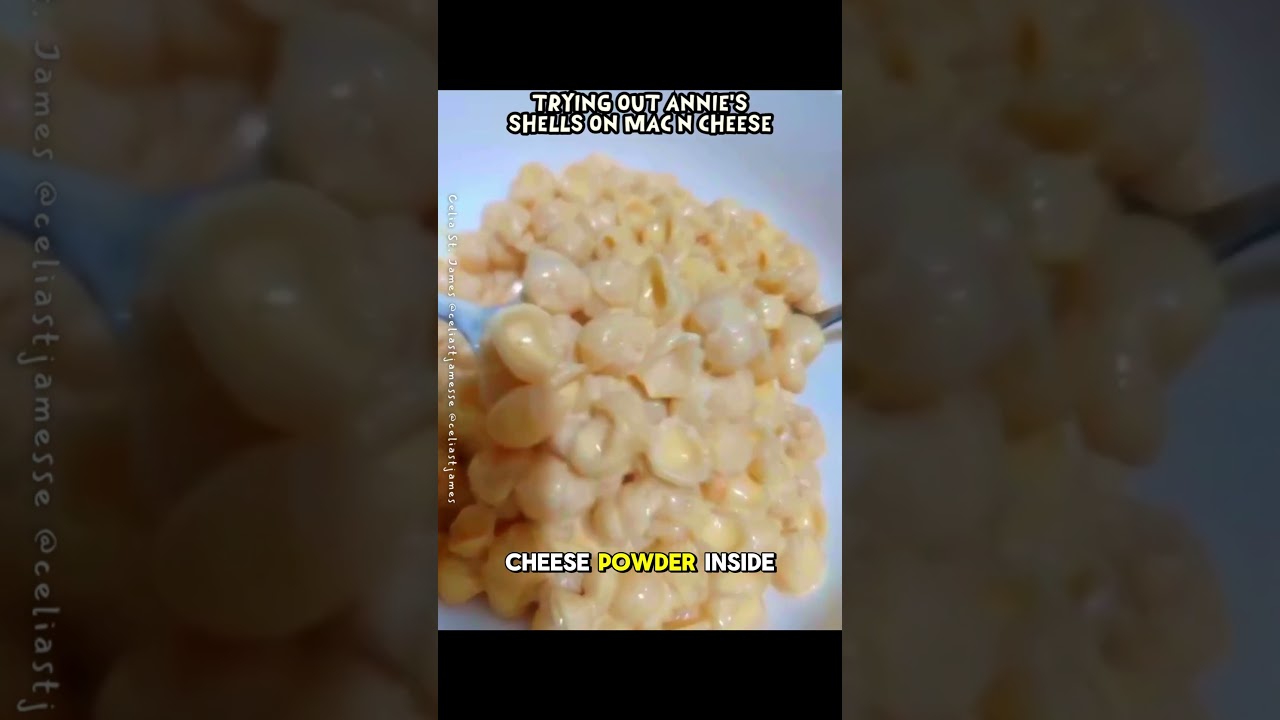 Trying Annie's Cheddar Mac and Cheese 🧀🔥 