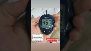 Blood in your sugar 🥴 #diabetes #glucose