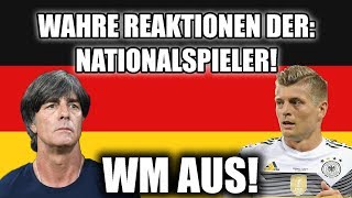 Die Wahren Reaktionen Nach Dem WM Aus Von Toni Kroos, Manuel Neuer & Co.