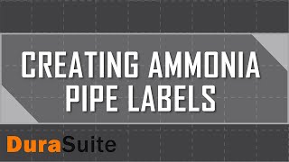 Create Ammonia Pipe Marking Labels with DuraSuite