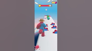 Blob Runner 3D Gameplay level 80 TalhaPro Best Hyper Casual Mobile Games Free Games #shorts akv