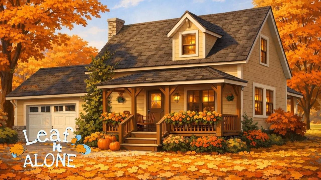 ЧЕЛЛЕНДЖ: 24 ЧАСА УБИРАЮ ЛИСТЬЯ | Leaf it Alone | 1 ЧАСТЬ