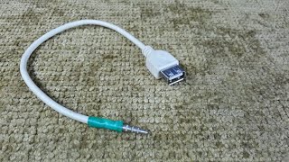 DIY AUX to USB Cable