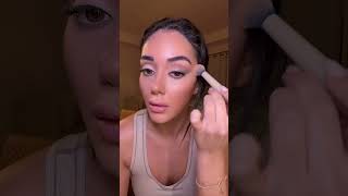 how I do my middle eastern/arabian makeup #arabianmakeup #makeuptutorial
