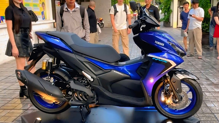 2025 YAMAHA NEW SPORTS SCOOTER REVEALED - AEROX 155 TURBO BLUE WALKAROUND AND REVIEW