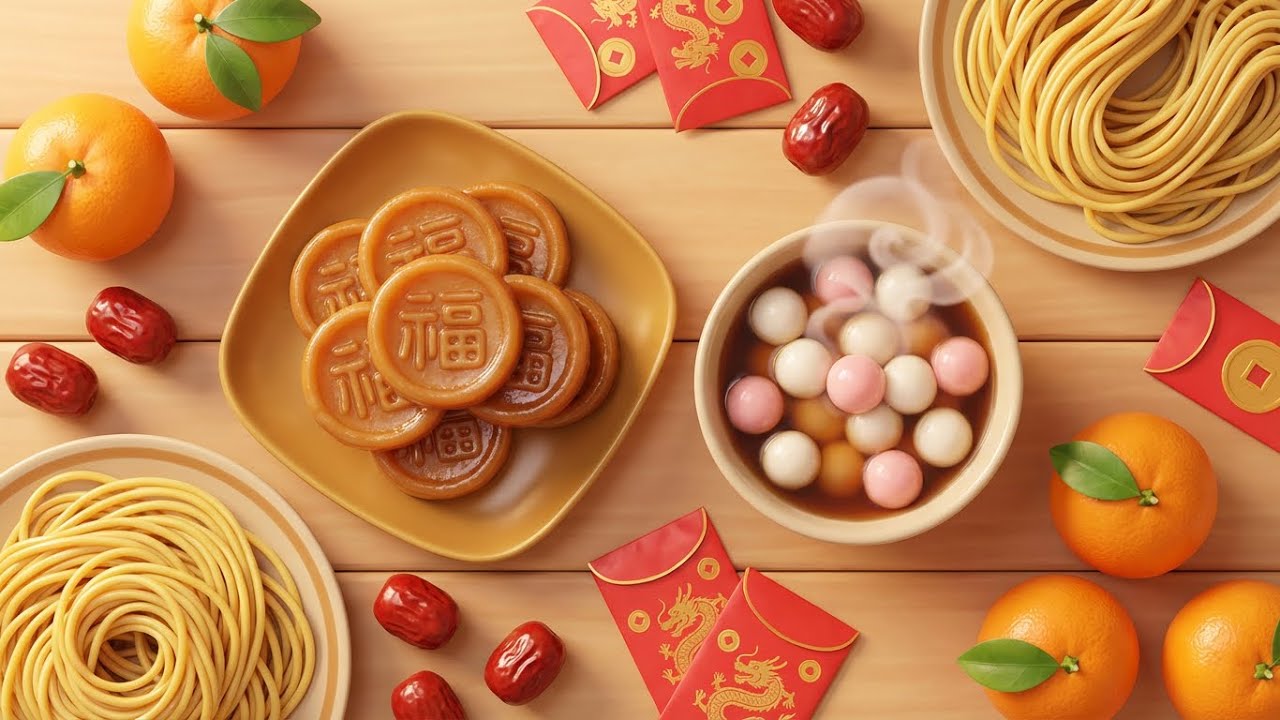 新年好味道 Yummy New Year 🍊🥟 | 请你吃块年年糕｜Chinese New Year Kids Song ｜春节美食儿歌