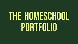 Homeschool Portfolio: Your year-end portfolio, already built.
