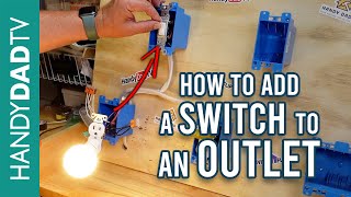 how to switch an outlet