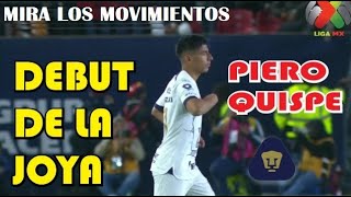 DEBUT DE PIERO QUISPE CON PUMAS EN LIGA MX | SEGUIMIENTO A LOS MOVIMIENTOS DEL PERUANO by BATFUT 2,241 views 2 months ago 2 minutes, 9 seconds