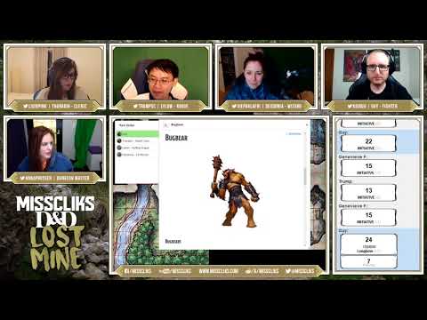 Misscliks D&D : Lost Mine Chapter 1 Episode 3 Part 1