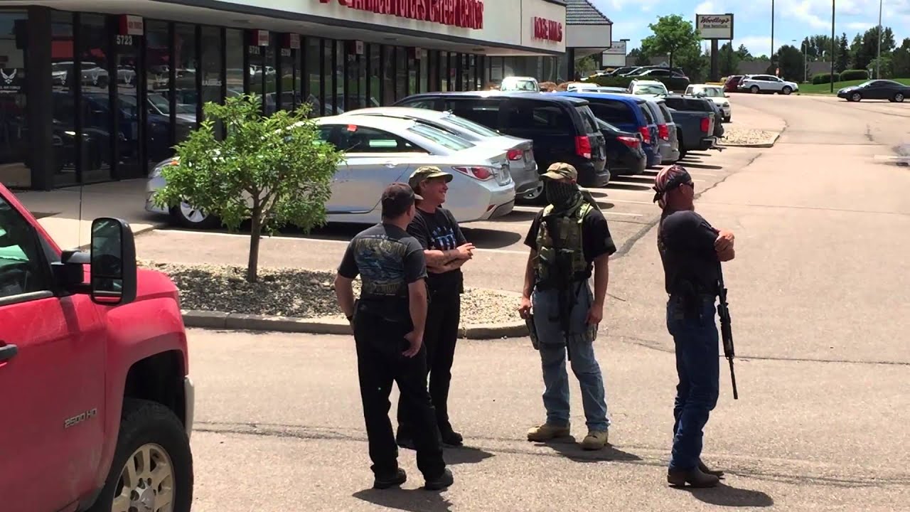 Armed Guards at Colorado Springs Military Recruiting Center