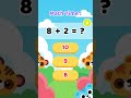 ✨ Kids Math Challenge: 8 + 2 = ?