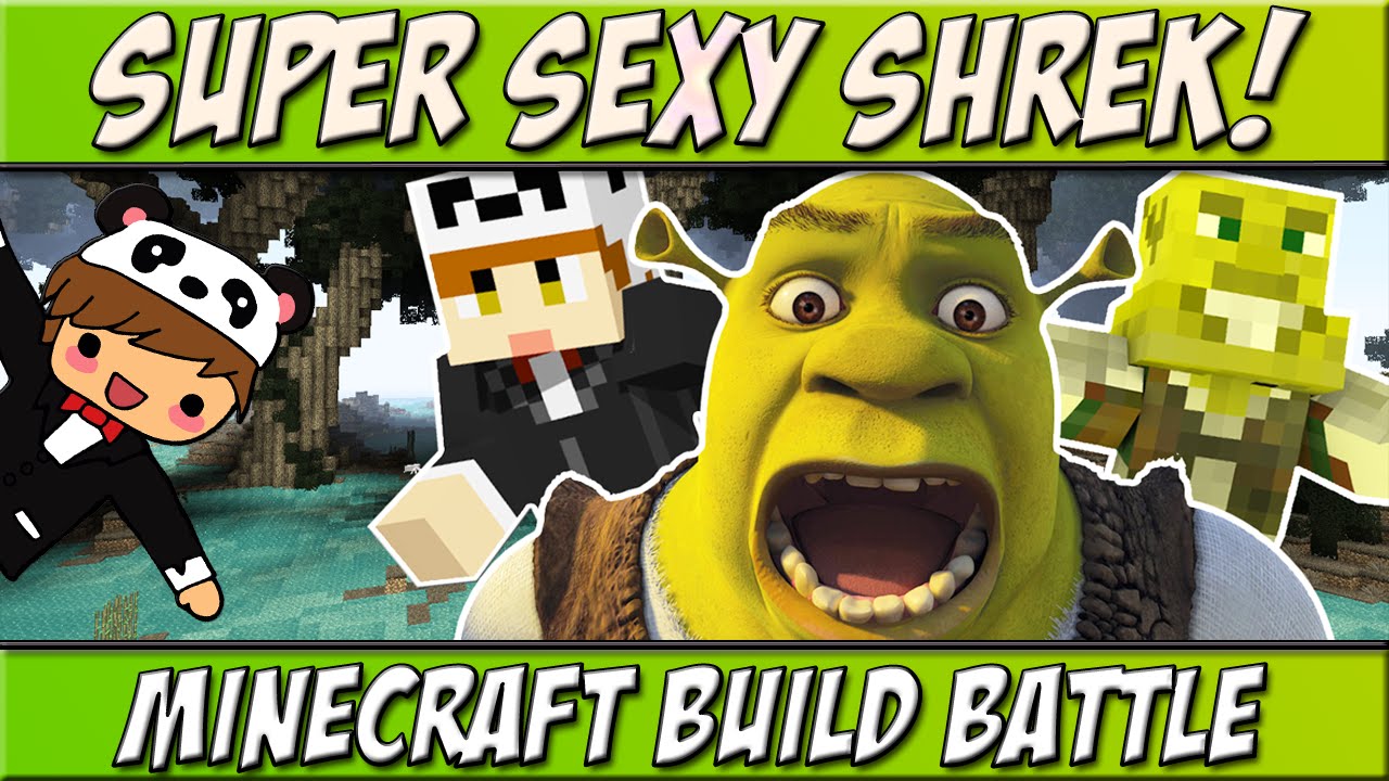 Super Sexy Shrek! | Team Build Battle w/ SmallishBeans