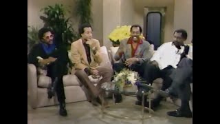 Celebrity THE TEMPTATIONS - CBS Morning News Interview - 1986 Profile