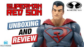 McFarlane Superman Red Son Unboxing and Review | That New Toy Smell #25