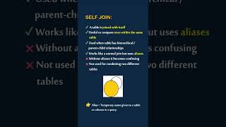 99% Freshers Confuse This! SELF JOIN in SQL Explained #sqlinterview #shorts #interview