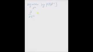 Maximum Likelihood estimation: Normal distribution