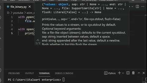 Reading and writing files in binary mode in Python