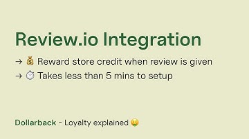 How to Reward Positive Reviews with Shopify Store Credit | Dollarback & REVIEWS.io (Shopify Flow)