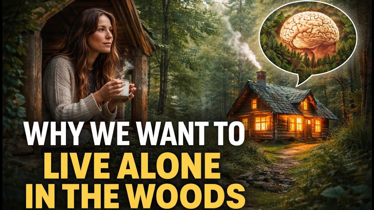 The Psychology Behind Our Desire to Live Alone in the Woods .