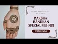 Rakshabandhan special mehndi😍 || Rakhi special mehndi💓 || #rakshabandhan #viral #rakhi #mehndi #art