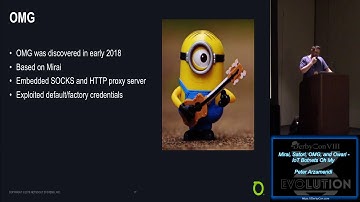 Stable 36 Mirai Satori OMG and Owari IoT Botnets Oh My Peter Arzamendi