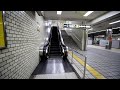 【三菱製】大阪メトロ阿波座駅（S13・C15）　昇りエスカレーター