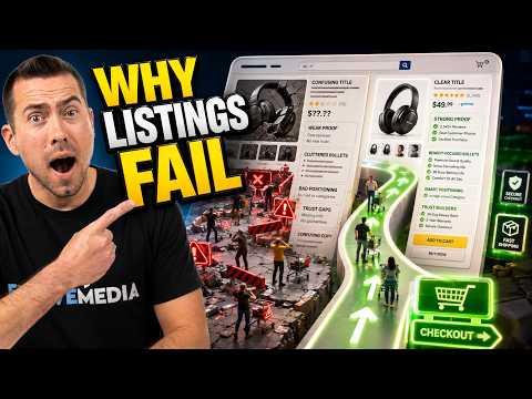 Why Your Amazon Listing Isn’t Converting (Fix This First)