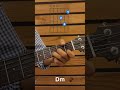 Dm Guitar chord